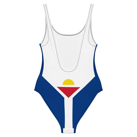 Maillot de bain 1 pièce drapeau de saint-martin - pixelforma
