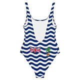 Maillot de bain 1 pièce drapeau territoire britannique de l’océan indien - pixelforma