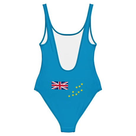 Maillot de bain 1 pièce drapeau tuvalu - pixelforma