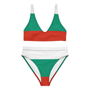 Maillot de bain bulgarie tissu polyester recyclé uv femme