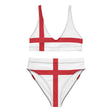 Maillot de bain drapeau angleterre polyester recyclé femme