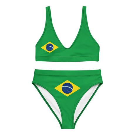 Maillot de bain drapeau brésil - pixelforma