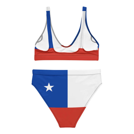 Maillot de bain drapeau chili - pixelforma