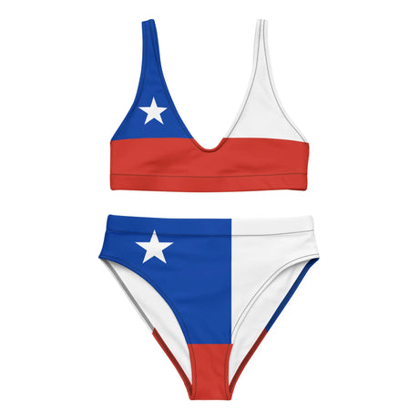 Maillot de bain drapeau chili - pixelforma