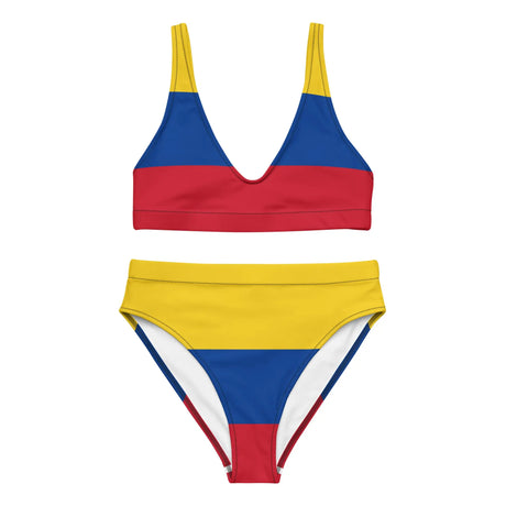 Maillot de bain drapeau colombie - pixelforma