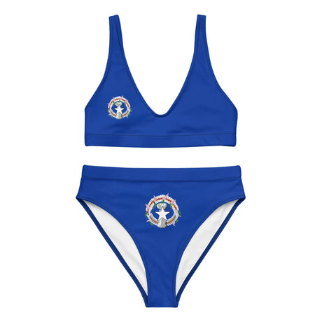 Maillot de bain drapeau îles mariannes polyester recyclé