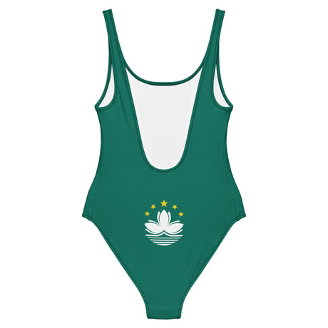 Maillot de bain drapeau macao coupe brésilienne femme