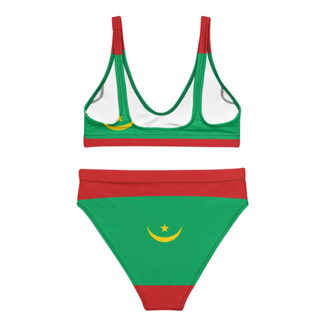 Maillot de bain drapeau mauritanie - pixelforma