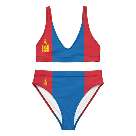 Maillot de bain drapeau mongolie - pixelforma