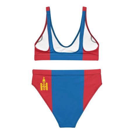 Maillot de bain drapeau mongolie - pixelforma