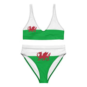 Maillot de bain drapeau pays de galles polyester recyclé