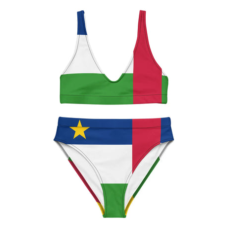 Maillot de bain drapeau république centrafricaine - pixelforma