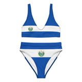 Maillot de bain drapeau salvador polyester recyclé femme
