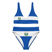 Maillot de bain drapeau salvador polyester recyclé femme