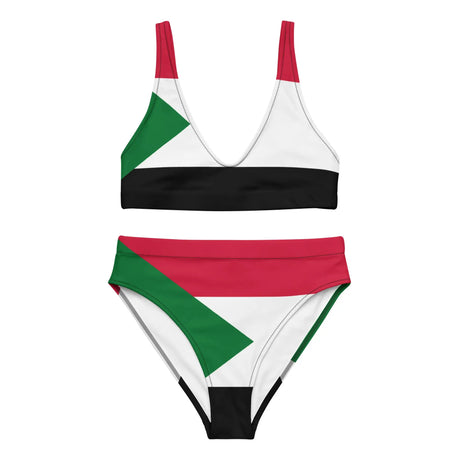 Maillot de bain drapeau soudan - pixelforma