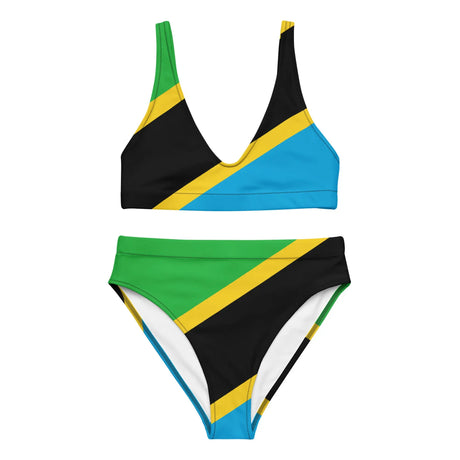 Maillot de bain drapeau tanzanie - pixelforma