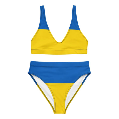 Maillot de bain drapeau ukraine - pixelforma