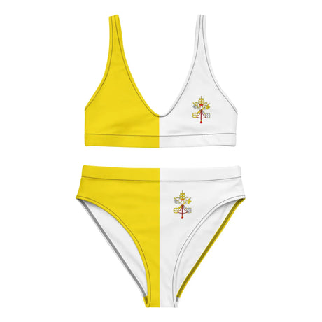 Maillot de bain drapeau vatican - pixelforma