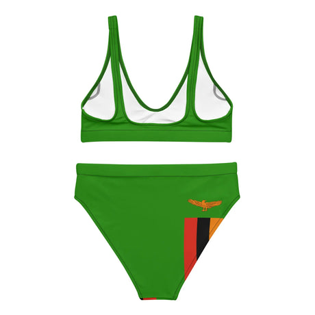 Maillot de bain drapeau zambie - pixelforma