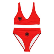 Maillot de bain femme albanie design moderne tissu us