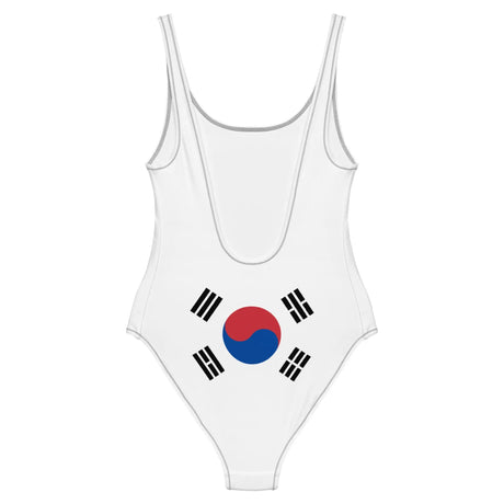 Maillot de bain femme corée du sud drapeau coupe brésilienne