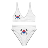 Maillot de bain femme corée tissu états-unis polyester recyclé
