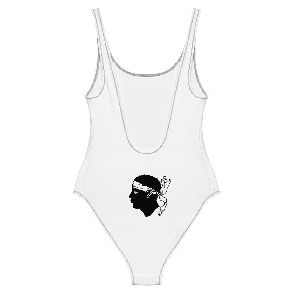 Maillot de bain femme corse drapeau coupe brésilienne