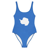 Maillot de bain femme drapeau antarctique coupe brésilienne