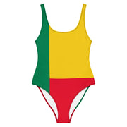 Maillot de bain femme drapeau bénin coupe brésilienne