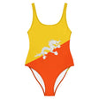 Maillot de bain femme drapeau bhoutan coupe brésilienne