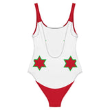 Maillot de bain femme drapeau burundi coupe brésilienne