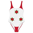 Maillot de bain femme drapeau burundi coupe brésilienne