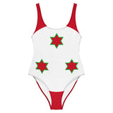Maillot de bain femme drapeau burundi coupe brésilienne