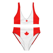 Maillot de bain femme drapeau canada confort protection uv
