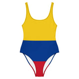 Maillot de bain femme drapeau colombie coupe brésilienne