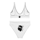 Maillot de bain femme drapeau corse polyester recyclé uv