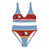 Maillot de bain femme drapeau eswatini polyester recyclé