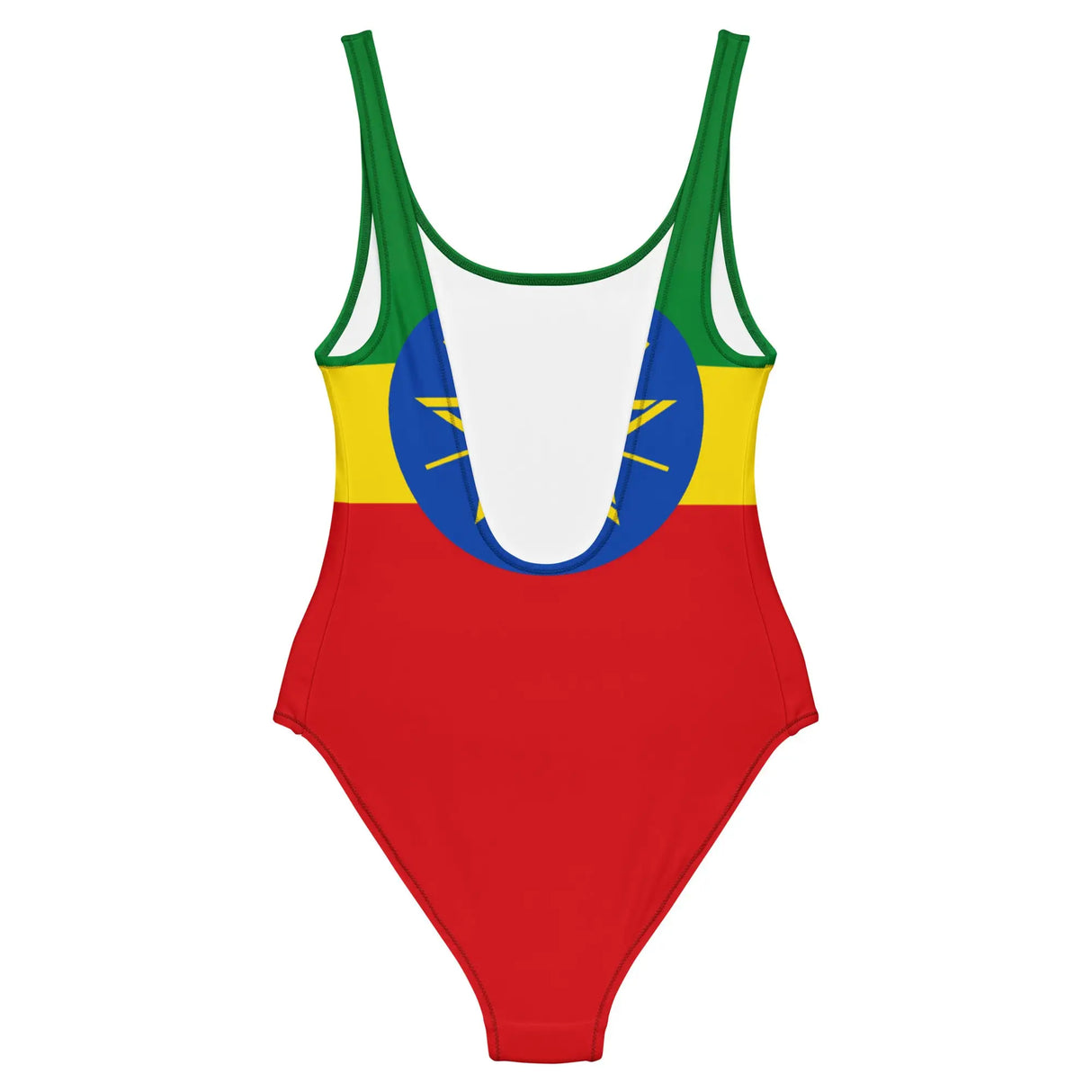 Maillot de bain femme drapeau éthiopie coupe brésilienne