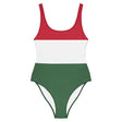 Maillot de bain femme drapeau hongrie coupe brésilienne