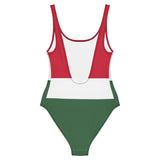 Maillot de bain femme drapeau hongrie coupe brésilienne