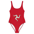 Maillot de bain femme drapeau île de man coupe brésilienne