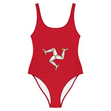 Maillot de bain femme drapeau île de man coupe brésilienne