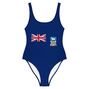 Maillot de bain femme drapeau îles malouines coupe brésilienne