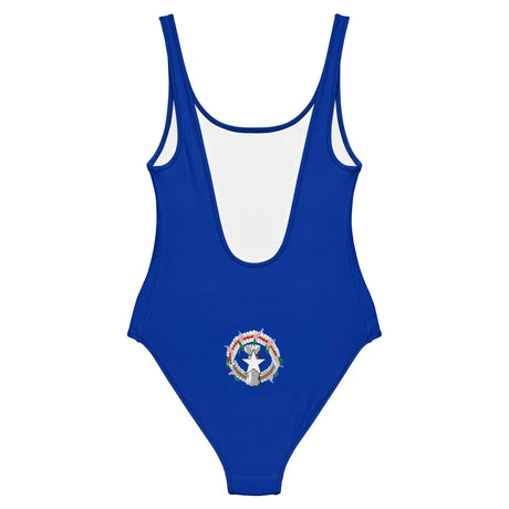Maillot de bain femme drapeau îles mariannes coupe moderne