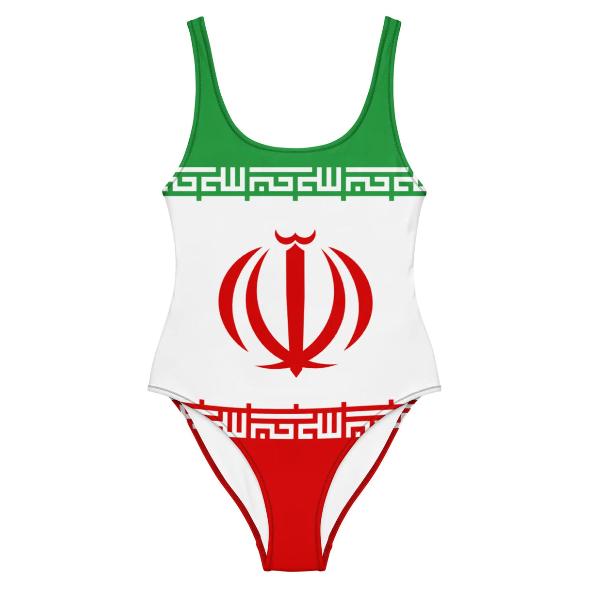 Maillot de bain femme drapeau iran coupe brésilienne