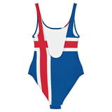 Maillot de bain femme drapeau islande coupe brésilienne