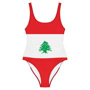 Maillot de bain femme drapeau liban coupe brésilienne