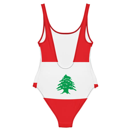 Maillot de bain femme drapeau liban coupe brésilienne