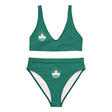 Maillot de bain femme drapeau macao polyester recyclé élégant