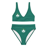 Maillot de bain femme drapeau macao polyester recyclé élégant